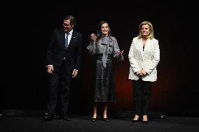 Queen Letizia At 40th Anniversary of Fundacion CEOE - Madrid