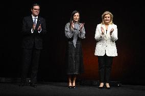 Queen Letizia At 40th Anniversary of Fundacion CEOE - Madrid