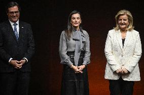 Queen Letizia At 40th Anniversary of Fundacion CEOE - Madrid