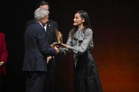 Queen Letizia At 40th Anniversary of Fundacion CEOE - Madrid