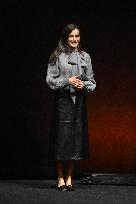 Queen Letizia At 40th Anniversary of Fundacion CEOE - Madrid