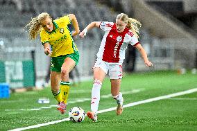 EUROPA CUP QUALIFIER  HAMMARBY-AJAX