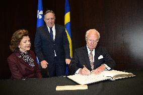 SWEDISH ROYAL STATE VISIT TO CANADA