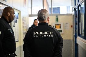 Philippe Tabarot Visits The Saint-Denis Maintenance And Intervention Center