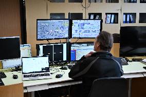 Philippe Tabarot Visits The Saint-Denis Maintenance And Intervention Center