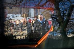 Philippe Tabarot Visits The Saint-Denis Maintenance And Intervention Center