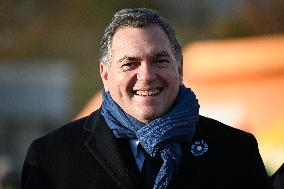 Philippe Tabarot Visits The Saint-Denis Maintenance And Intervention Center