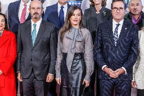 Queen Letizia At CEOE Foundation 40th Anniverssary - Madrid