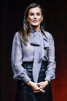 Queen Letizia At CEOE Foundation 40th Anniverssary - Madrid