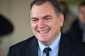 Philippe Tabarot Visits The Saint-Denis Maintenance And Intervention Center