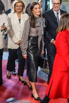 Queen Letizia At CEOE Foundation 40th Anniverssary - Madrid