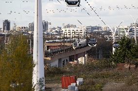 First urban cable car in the Paris region - Limeil-Brevannes