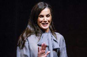 Queen Letizia At CEOE Foundation 40th Anniverssary - Madrid