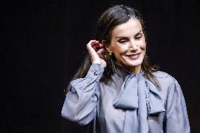 Queen Letizia At CEOE Foundation 40th Anniverssary - Madrid