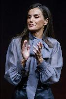 Queen Letizia At CEOE Foundation 40th Anniverssary - Madrid