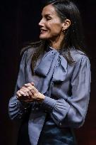 Queen Letizia At CEOE Foundation 40th Anniverssary - Madrid