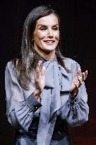 Queen Letizia At CEOE Foundation 40th Anniverssary - Madrid