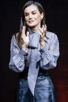 Queen Letizia At CEOE Foundation 40th Anniverssary - Madrid