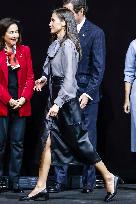 Queen Letizia At CEOE Foundation 40th Anniverssary - Madrid