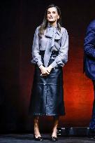 Queen Letizia At CEOE Foundation 40th Anniverssary - Madrid