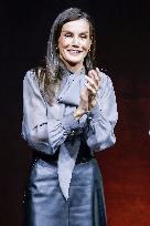 Queen Letizia At CEOE Foundation 40th Anniverssary - Madrid