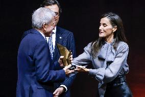 Queen Letizia At CEOE Foundation 40th Anniverssary - Madrid