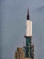 Rouen Cathedral Spire - Illustration