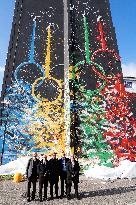 Inauguration of The Mural Open to Life - Milan