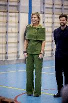 Queen Maxima Visits Mobiel Primary School - Amsterdam