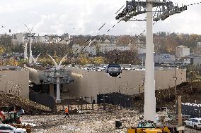 First urban cable car in the Paris region - Limeil-Brevannes