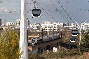 First urban cable car in the Paris region - Limeil-Brevannes