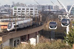 First urban cable car in the Paris region - Limeil-Brevannes