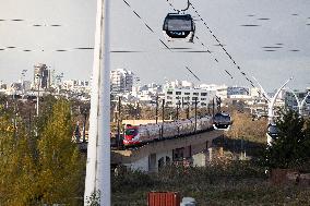 First urban cable car in the Paris region - Limeil-Brevannes