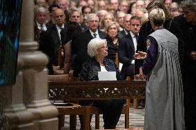 Funeral Service for Vice President Richard B. Cheney