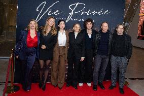 Vie Privee Paris Film Premiere NB
