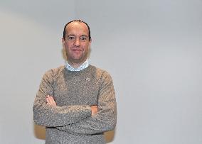 Luca Lo Curzio At K-Way Store Opening - Milan