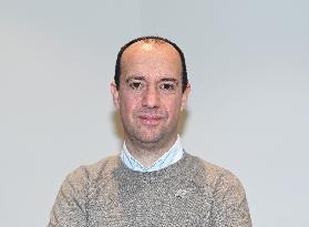 Luca Lo Curzio At K-Way Store Opening - Milan