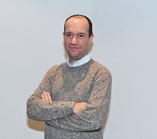 Luca Lo Curzio At K-Way Store Opening - Milan