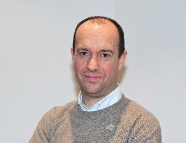 Luca Lo Curzio At K-Way Store Opening - Milan