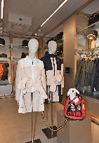 Luca Lo Curzio At K-Way Store Opening - Milan