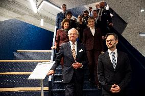 King Carl XVI Gustaf and Queen Silvia Visit Montreal