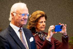 King Carl XVI Gustaf and Queen Silvia Visit Montreal