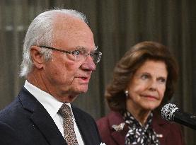 King Carl XVI Gustaf and Queen Silvia Visit Montreal