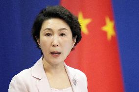 Chinese Foreign Ministry spokeswoman
