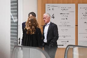 Didier Deschamps And Daniel Riolo Trial - Paris