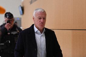 Didier Deschamps And Daniel Riolo Trial - Paris