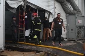 Fire Erupts at COP30 - Brazil