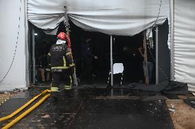 Fire Erupts at COP30 - Brazil