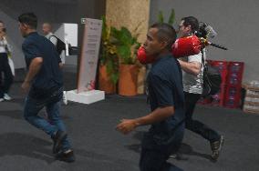 Fire Erupts at COP30 - Brazil