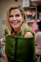 Queen Maxima Visits Mobiel Primary School - Amsterdam